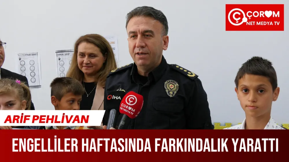 EMNİYET MÜDÜRÜ PEHLİVAN ENGELLİLER HAFTASINDA FARKINDALIK YARATMAK AMACIYLA ZİYARET TE BULUNDU